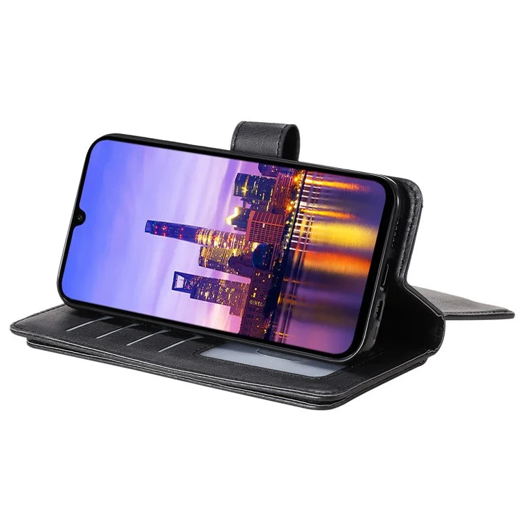 KT Multi-Functional Series-1 For Samsung Galaxy A16 5G Case 10 Card Holder Leather Phone Cover Stand