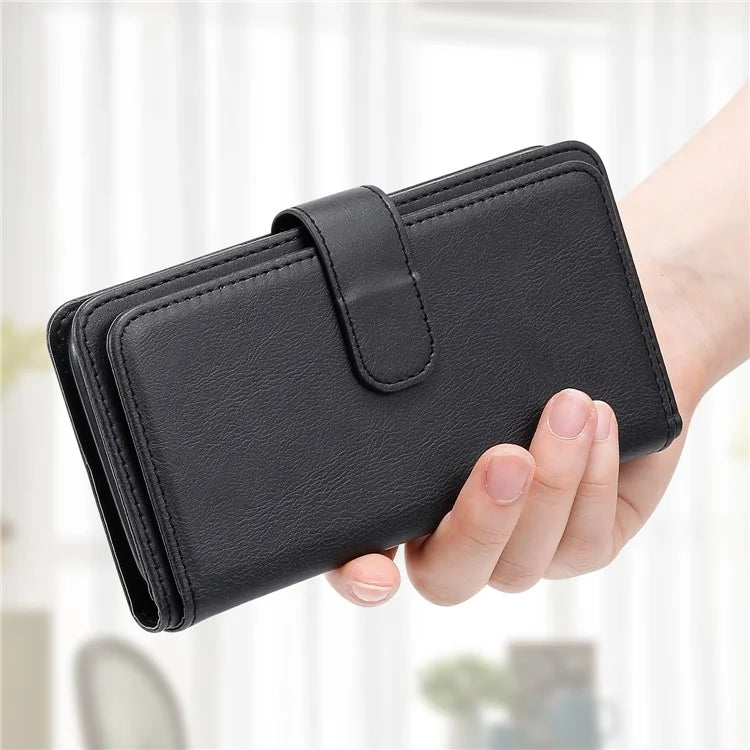 KT Multi-Functional Series-1 For Samsung Galaxy A16 5G Case 10 Card Holder Leather Phone Cover Stand