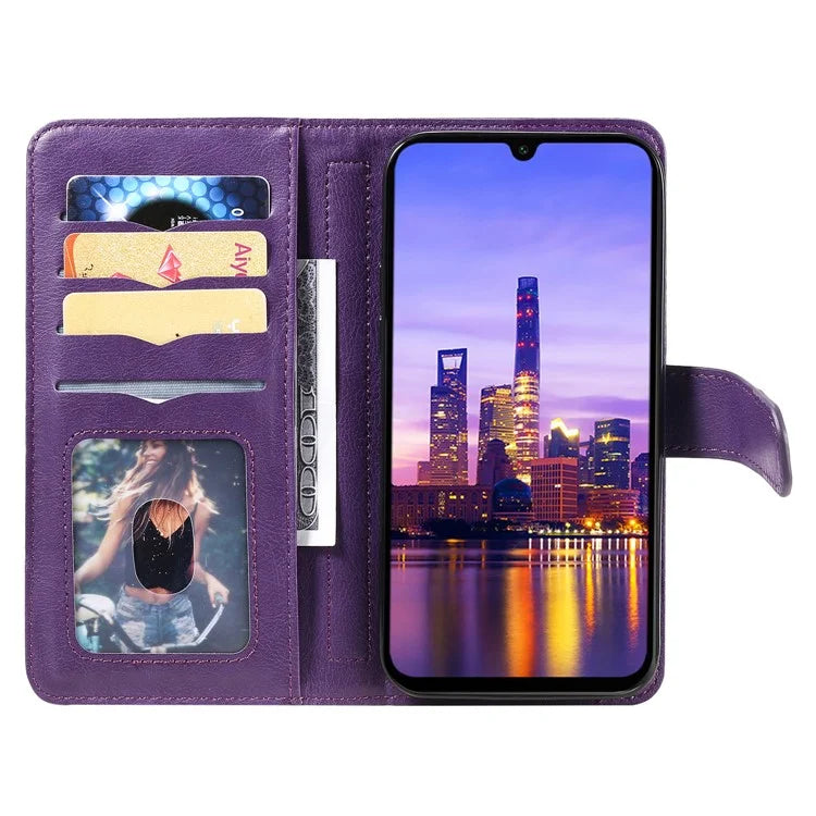 KT Multi-Functional Series-1 For Samsung Galaxy A16 5G Case 10 Card Holder Leather Phone Cover Stand