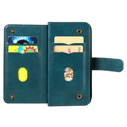 KT Multi-Functional Series-1 For Samsung Galaxy A06 Case 10 Card Holder Leather Phone Cover Stand