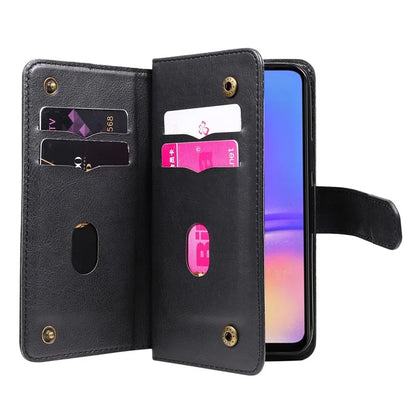 KT Multi-Functional Series-1 For Samsung Galaxy A06 Case 10 Card Holder Leather Phone Cover Stand