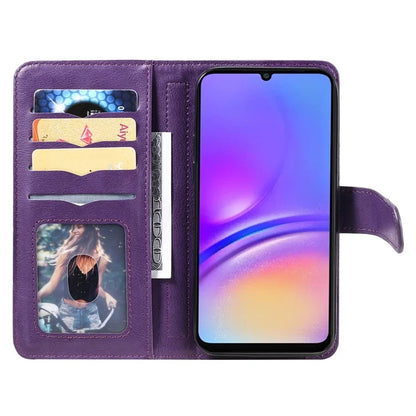 KT Multi-Functional Series-1 For Samsung Galaxy A06 Case 10 Card Holder Leather Phone Cover Stand
