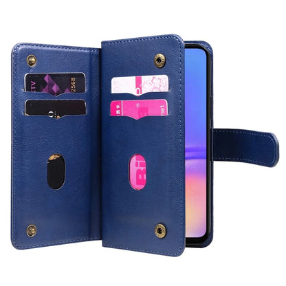 KT Multi-Functional Series-1 For Samsung Galaxy A06 Case 10 Card Holder Leather Phone Cover Stand