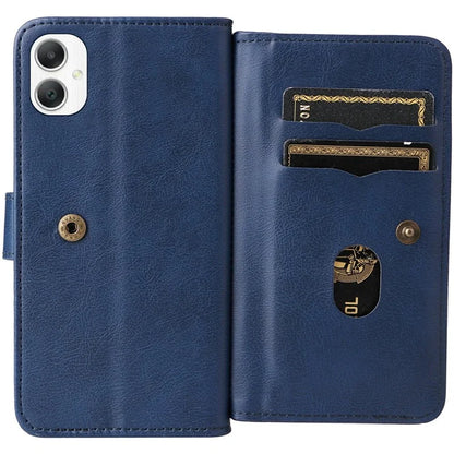 KT Multi-Functional Series-1 For Samsung Galaxy A06 Case 10 Card Holder Leather Phone Cover Stand