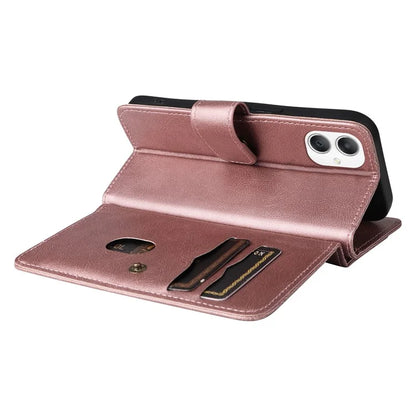 KT Multi-Functional Series-1 For Samsung Galaxy A06 Case 10 Card Holder Leather Phone Cover Stand