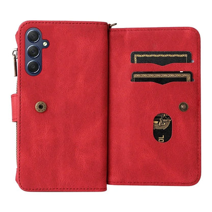 KT Multi-Functional Series-2 For Samsung Galaxy A16 5G Phone Case Zipper Wallet Leather Stand Cover