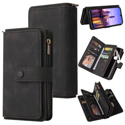KT Multi-Functional Series-2 For Samsung Galaxy A16 5G Phone Case Zipper Wallet Leather Stand Cover