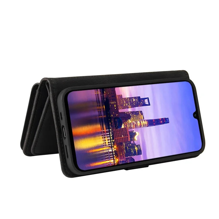 KT Multi-Functional Series-2 For Samsung Galaxy A16 5G Phone Case Zipper Wallet Leather Stand Cover
