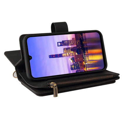 KT Multi-Functional Series-2 For Samsung Galaxy A16 5G Phone Case Zipper Wallet Leather Stand Cover