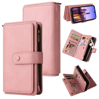 KT Multi-Functional Series-2 For Samsung Galaxy A16 5G Phone Case Zipper Wallet Leather Stand Cover