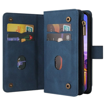 KT Multi-Functional Series-2 For Samsung Galaxy A16 5G Phone Case Zipper Wallet Leather Stand Cover