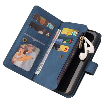 KT Multi-Functional Series-2 For Samsung Galaxy A16 5G Phone Case Zipper Wallet Leather Stand Cover