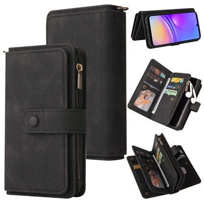 KT Multi-Functional Series-2 For Samsung Galaxy A06 Phone Case Zipper Wallet Leather Stand Cover