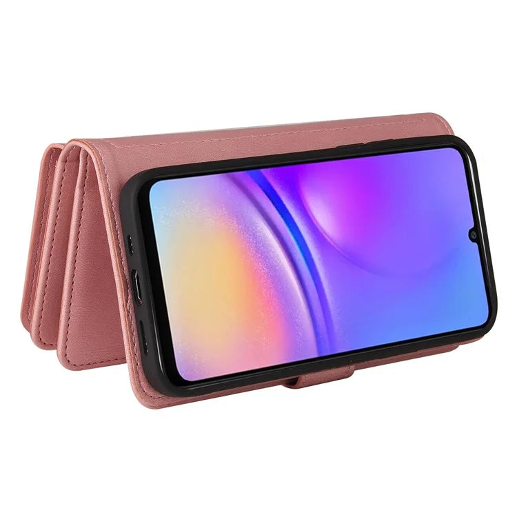 KT Multi-Functional Series-2 For Samsung Galaxy A06 Phone Case Zipper Wallet Leather Stand Cover