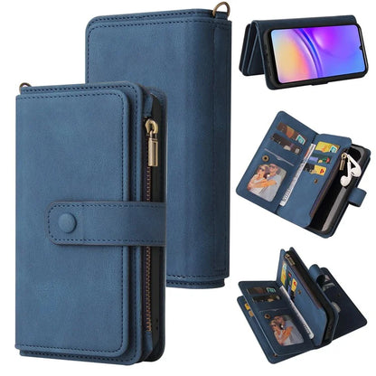 KT Multi-Functional Series-2 For Samsung Galaxy A06 Phone Case Zipper Wallet Leather Stand Cover