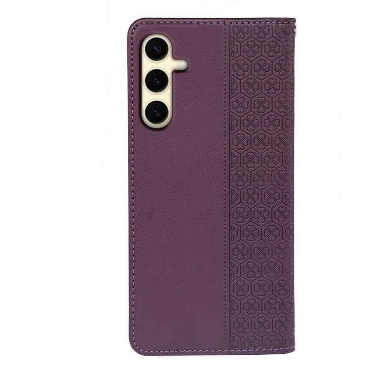For Samsung Galaxy A16 5G Case Four-Leaf Clover Leather Flip Phone Cover Stand Wallet