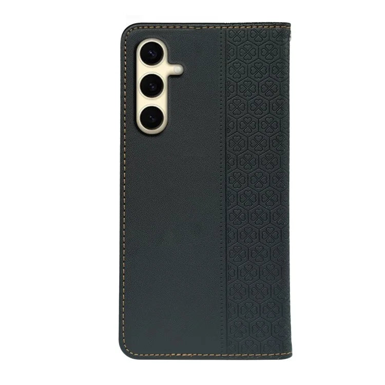 For Samsung Galaxy A16 5G Case Four-Leaf Clover Leather Flip Phone Cover Stand Wallet