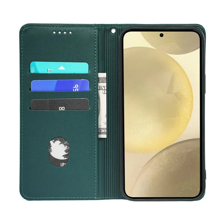 For Samsung Galaxy A16 5G Case Four-Leaf Clover Leather Flip Phone Cover Stand Wallet