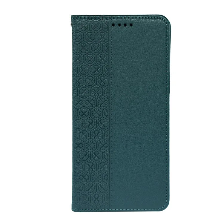 For Samsung Galaxy A16 5G Case Four-Leaf Clover Leather Flip Phone Cover Stand Wallet