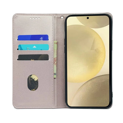 For Samsung Galaxy A16 5G Case Four-Leaf Clover Leather Flip Phone Cover Stand Wallet