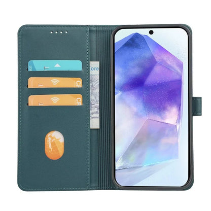 For Samsung Galaxy A16 5G Case Magnetic Clasp Four-Leaf Clover Leather Phone Cover