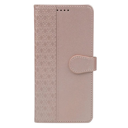 For Samsung Galaxy A16 5G Case Magnetic Clasp Four-Leaf Clover Leather Phone Cover