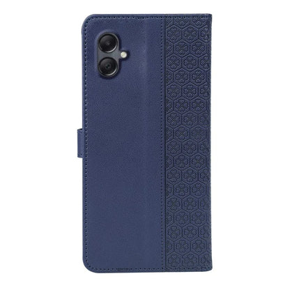 For Samsung Galaxy A06 Case Magnetic Clasp Four-Leaf Clover Leather Phone Cover