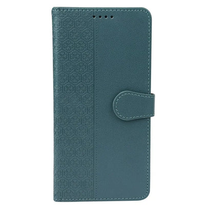 For Samsung Galaxy A06 Case Magnetic Clasp Four-Leaf Clover Leather Phone Cover