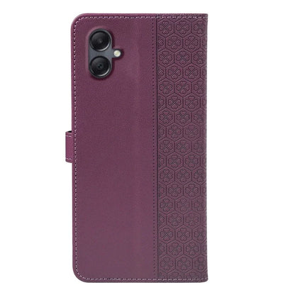 For Samsung Galaxy A06 Case Magnetic Clasp Four-Leaf Clover Leather Phone Cover