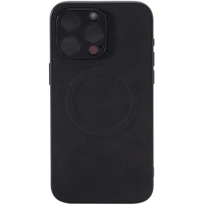 For iPhone 15 Pro Max Case Compatible with MagSafe PC+TPU Skin-Touch Texture Phone Cover
