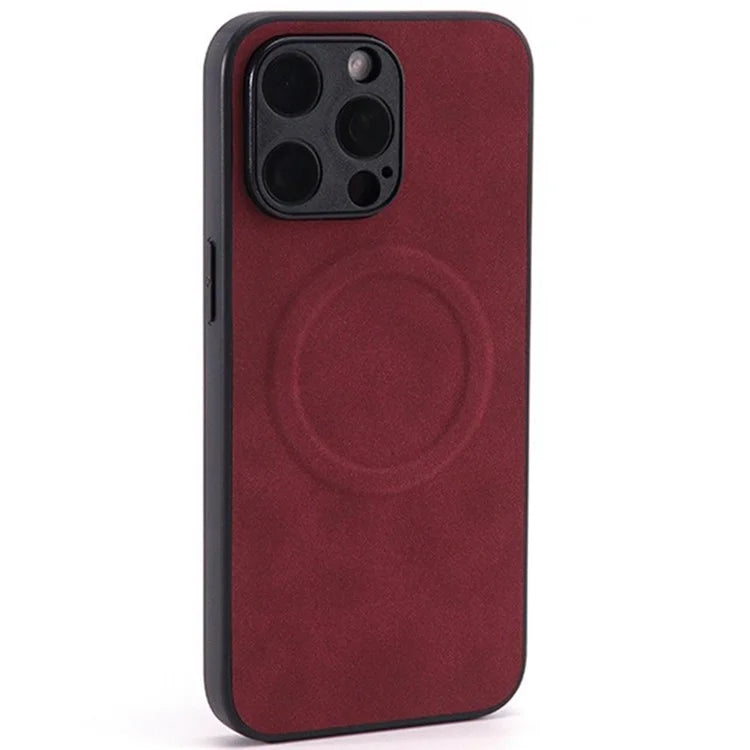 For iPhone 14 Pro Max Case Compatible with MagSafe PC+TPU Skin-Touch Texture Phone Cover