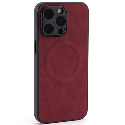 For iPhone 14 Pro Max Case Compatible with MagSafe PC+TPU Skin-Touch Texture Phone Cover