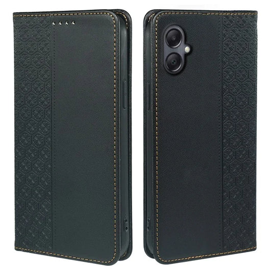 For Samsung Galaxy A06 Case Four-Leaf Clover Leather Flip Phone Cover Stand Wallet