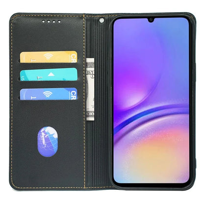 For Samsung Galaxy A06 Case Four-Leaf Clover Leather Flip Phone Cover Stand Wallet
