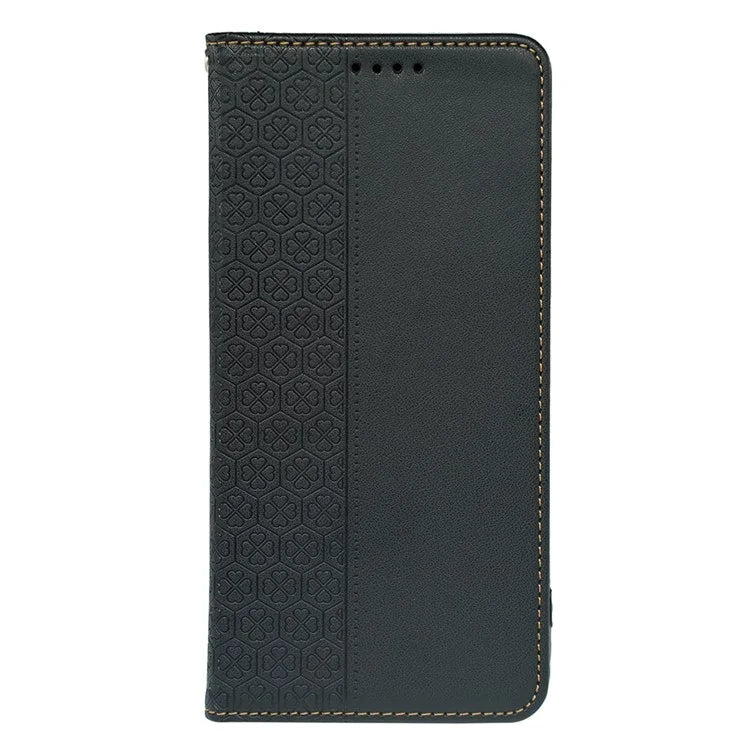For Samsung Galaxy A06 Case Four-Leaf Clover Leather Flip Phone Cover Stand Wallet