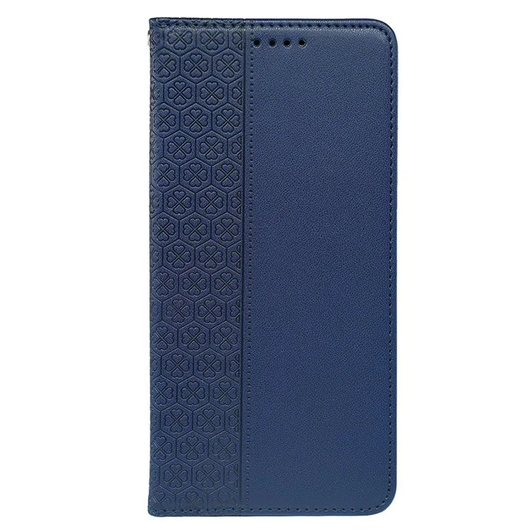 For Samsung Galaxy A06 Case Four-Leaf Clover Leather Flip Phone Cover Stand Wallet