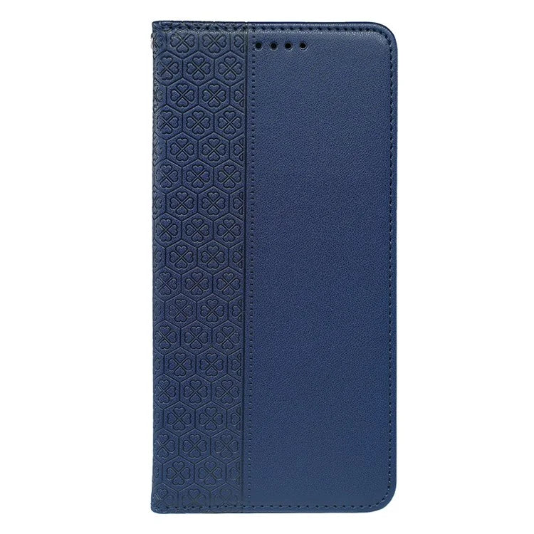 For iPhone 16 Pro Case Four-Leaf Clover Leather Flip Phone Cover Stand Wallet