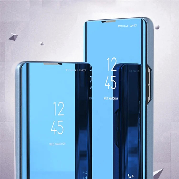 For iPhone 16 Plus Case View Window Stand Leather Flip Phone Cover