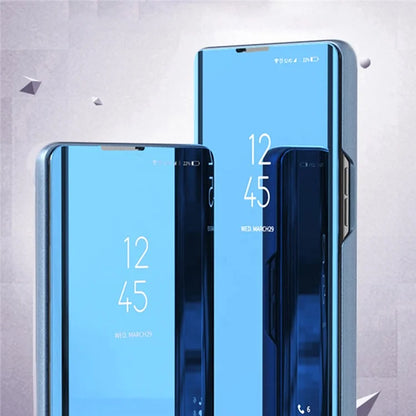 For iPhone 16 Plus Case View Window Stand Leather Flip Phone Cover
