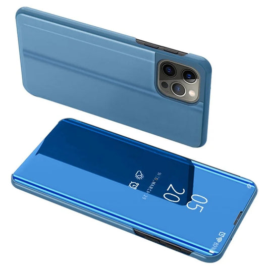 For iPhone 16 Pro Max Case View Window Stand Leather Flip Phone Cover