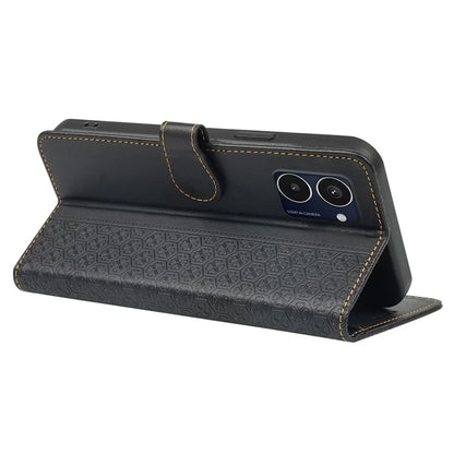 For HMD Pulse Pro  /  Pulse+  /  Pulse Case Magnetic Clasp Four-Leaf Clover Leather Phone Cover
