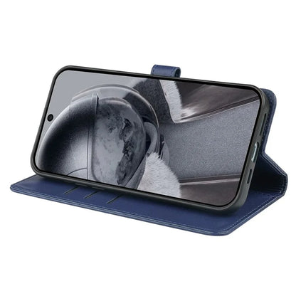 For HMD Pulse Pro  /  Pulse+  /  Pulse Case Magnetic Clasp Four-Leaf Clover Leather Phone Cover