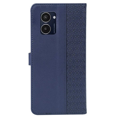For HMD Pulse Pro  /  Pulse+  /  Pulse Case Magnetic Clasp Four-Leaf Clover Leather Phone Cover