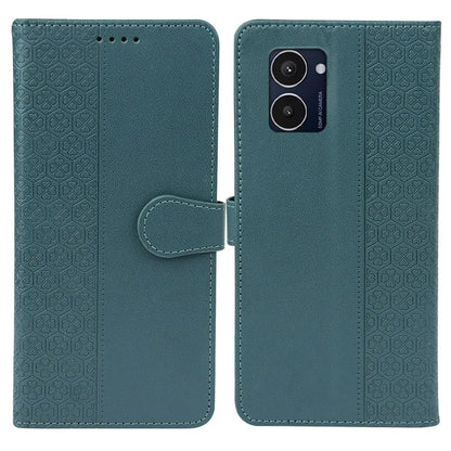 For HMD Pulse Pro  /  Pulse+  /  Pulse Case Magnetic Clasp Four-Leaf Clover Leather Phone Cover