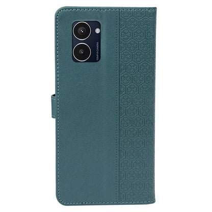 For HMD Pulse Pro  /  Pulse+  /  Pulse Case Magnetic Clasp Four-Leaf Clover Leather Phone Cover