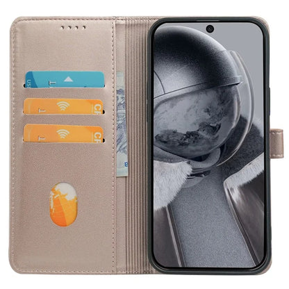 For HMD Pulse Pro  /  Pulse+  /  Pulse Case Magnetic Clasp Four-Leaf Clover Leather Phone Cover