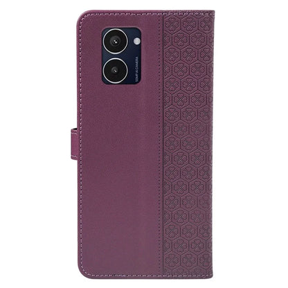 For HMD Pulse Pro  /  Pulse+  /  Pulse Case Magnetic Clasp Four-Leaf Clover Leather Phone Cover