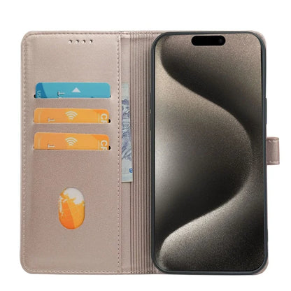 For iPhone 14 Pro Max Case Magnetic Clasp Four-Leaf Clover Leather Phone Cover