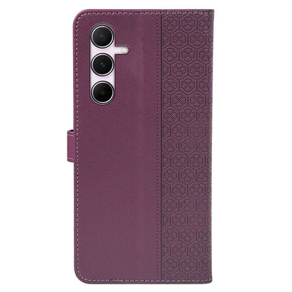 For Samsung Galaxy A05s 4G Case Magnetic Clasp Four-Leaf Clover Leather Phone Cover