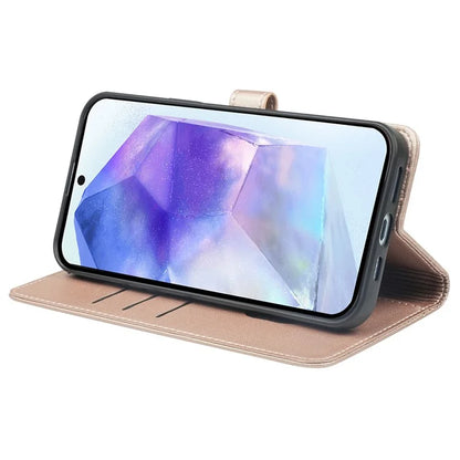 For Samsung Galaxy A15 5G  /  A15 4G Case Magnetic Clasp Four-Leaf Clover Leather Phone Cover
